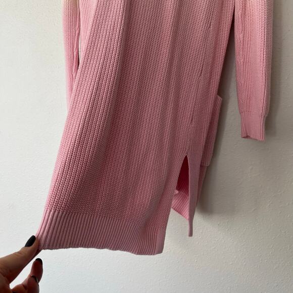 Design 365 Cardigan Sweater ombre long open front knit cardigan - Picture 10 of 12